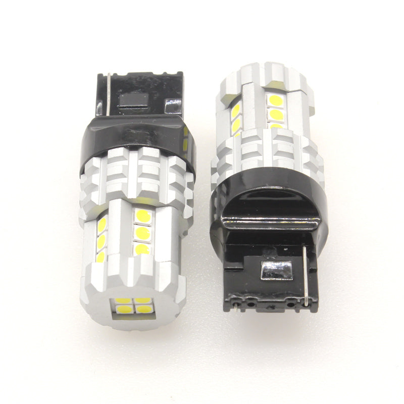 LED Spark Автомобилни крушки 7440 (W21W) - бяла 6000к /задни, двевни, габаритни светлини/ - 2 бр.