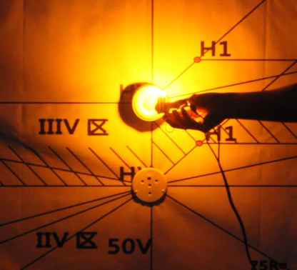 LED Spark Автомобилни крушки 7440 - оранжеви (W21W) /мигачи, аварийни светлини/ - 2 бр.