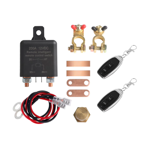 Mastertronic 210 - смарт реле за ON/OFF на акумулатор с дистанционно 12V - 200A