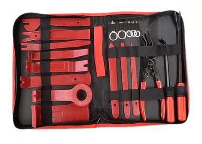 Комплект от 19 инструмента за демонтаж на панели, табла и кори