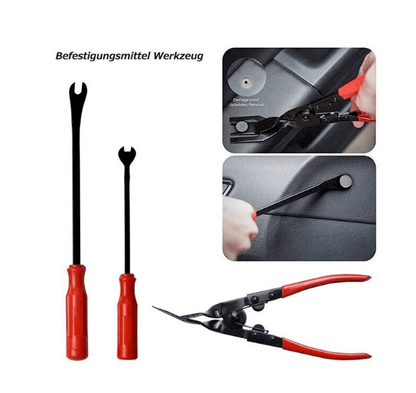 Комплект от 19 инструмента за демонтаж на панели, табла и кори