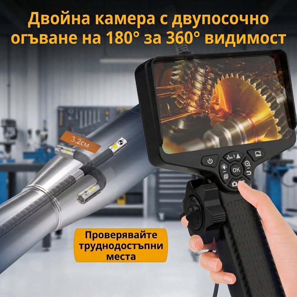MASTERTRONIC 740 – Ендоскоп с подвижна глава 210°