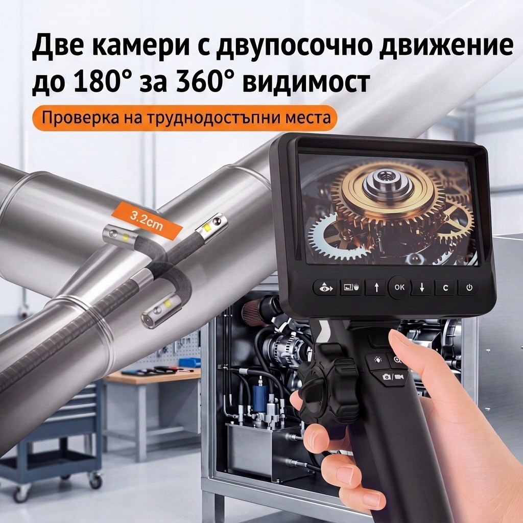 MASTERTRONIC 750 – Ендоскоп с 3.9 мм подвижна глава