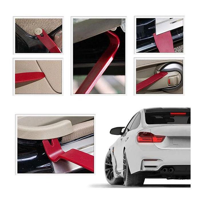 Комплект от 19 инструмента за демонтаж на панели, табла и кори